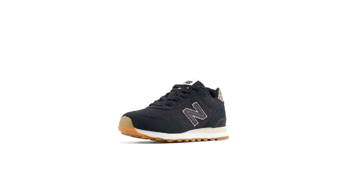 New Balance Women's 515 V3 Sneaker, Black/mahogany, 7