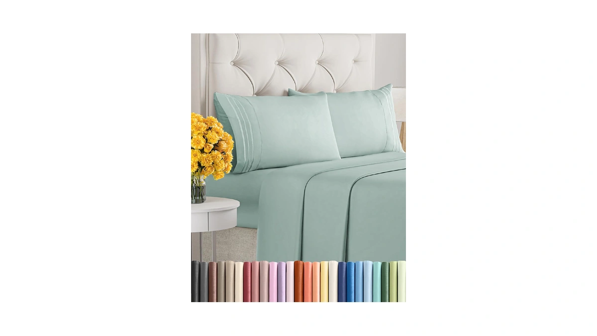 King Size 4 Piece Sheet Set - Ultra Soft &