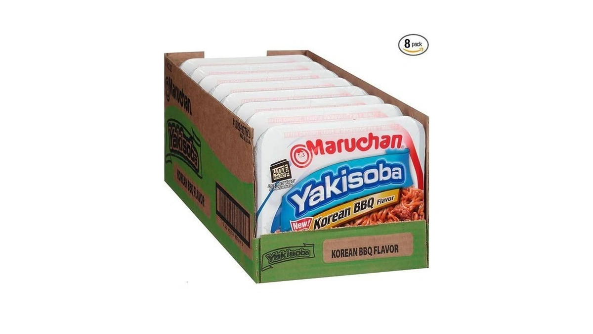 Maruchan Yakisoba, Korean Bbq Flavor – Stir-fried Japanese Instant Ramen