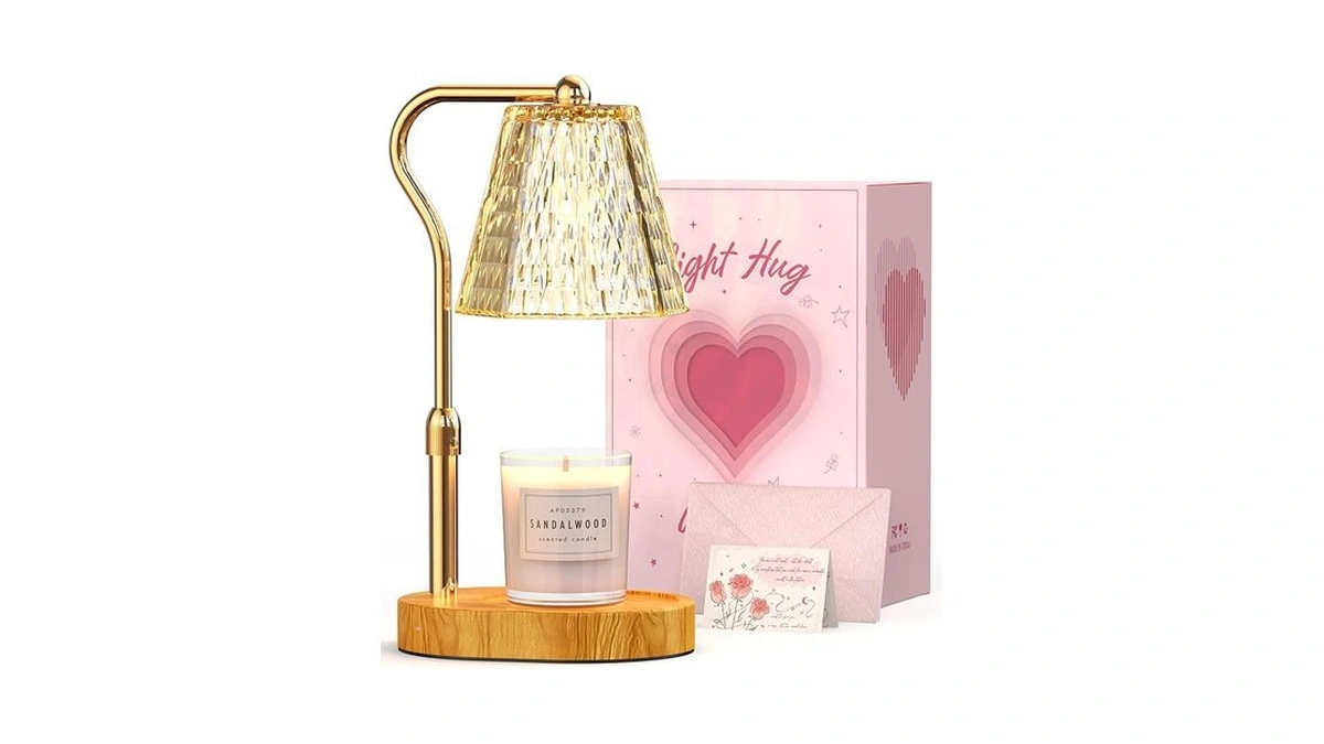 Candle Warmer Lamp With Timer Dimmable Gifts For Women, Adjustable