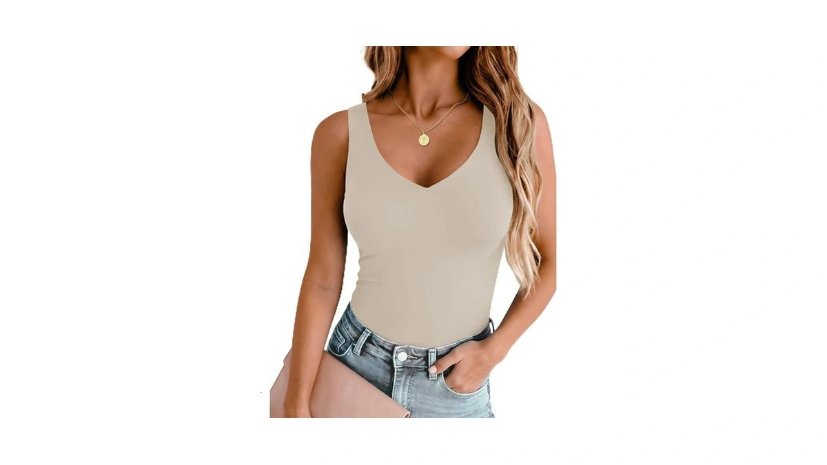 Zeagoo Women V-neck Tank Tops