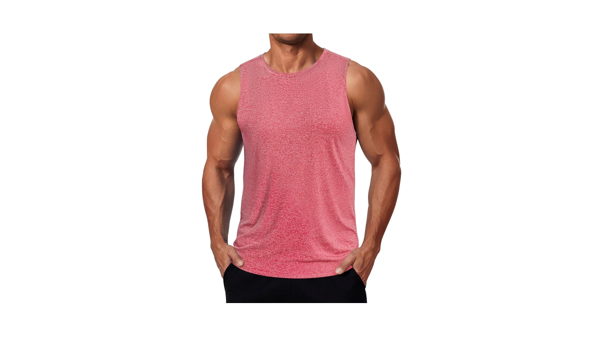 Coofandy Men Workout Summer Tank Top Quick Dry Upf 50+