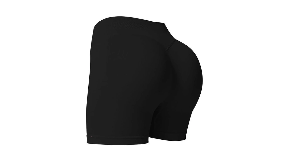 Zynkie Women's Workout Gym Shorts 4.5" Scrunch Butt Lifting Tummy