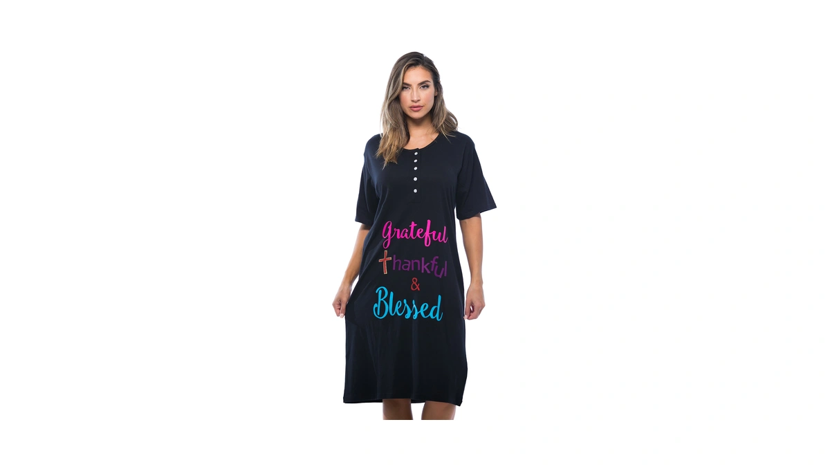 4361-116-3x Just Love Short Sleeve Nightgown / Sleep Dress For