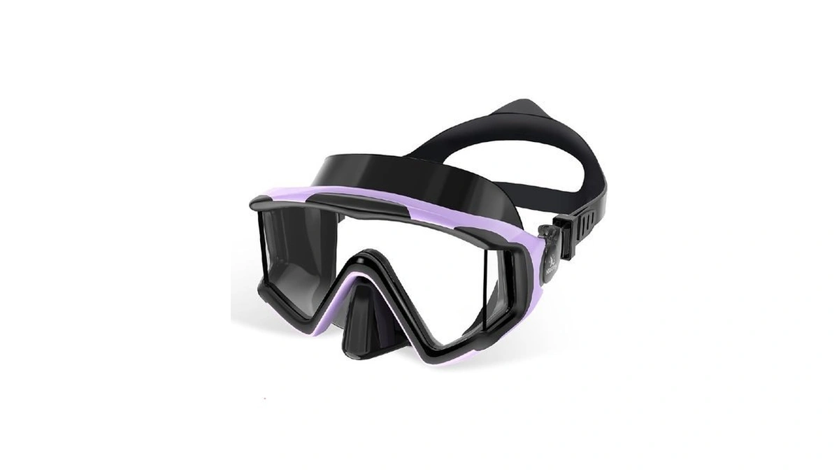 Keary Kids Swim Goggles For 6-14 With Nose Cover 3-window
