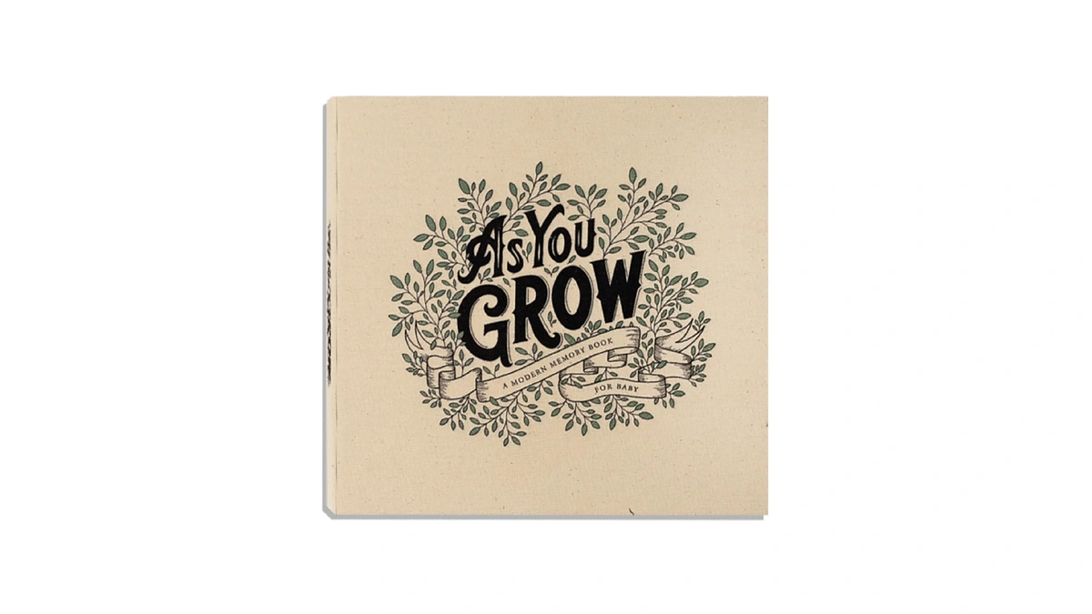 As You Grow: A Modern Memory Book For Baby (heirloom