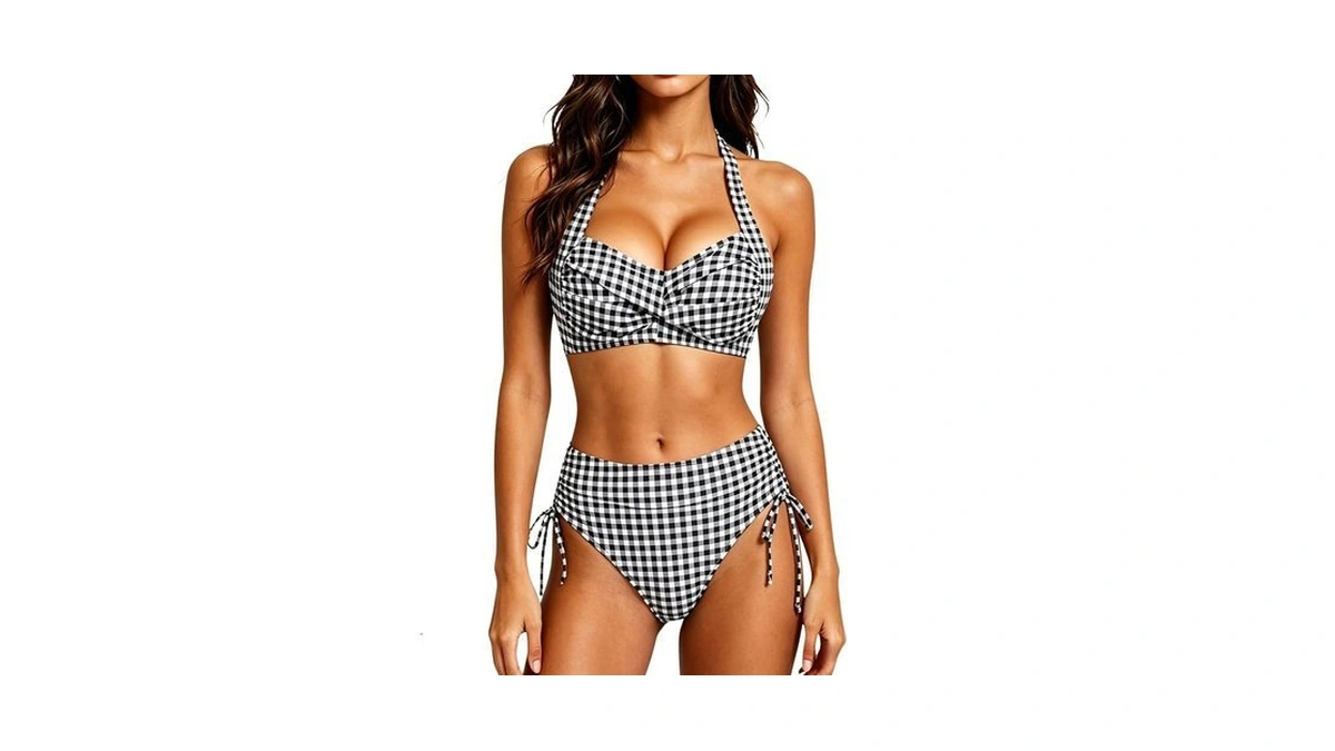 Amazon code: Klyatpxoen Women's High Waisted Bikini S