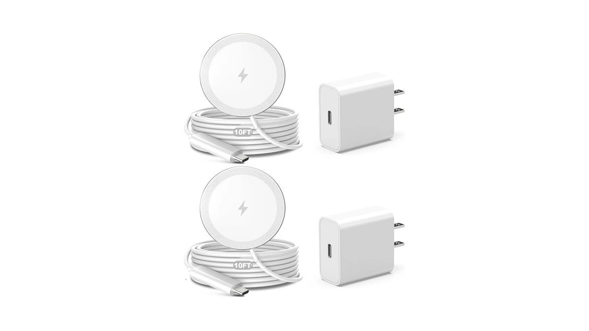 10ft Magnetic Wireless Charger Charging Pad - 15w Fast Mag-safe