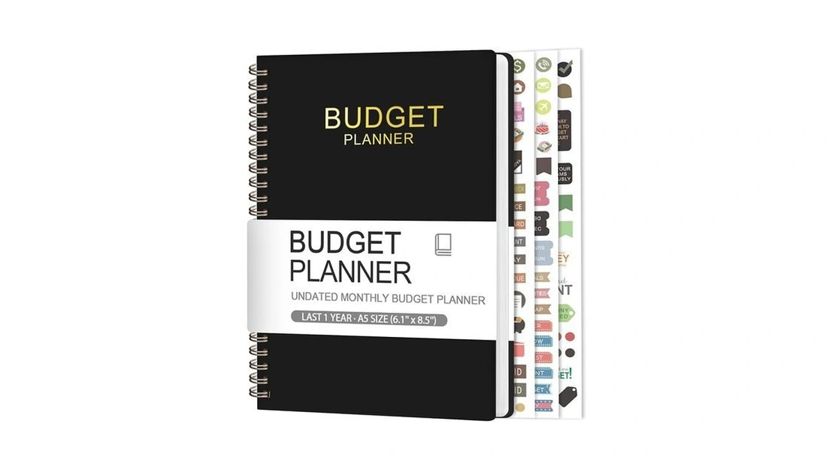 Budget Planner - Monthly Budget Book With Expense Tracker Notebook,