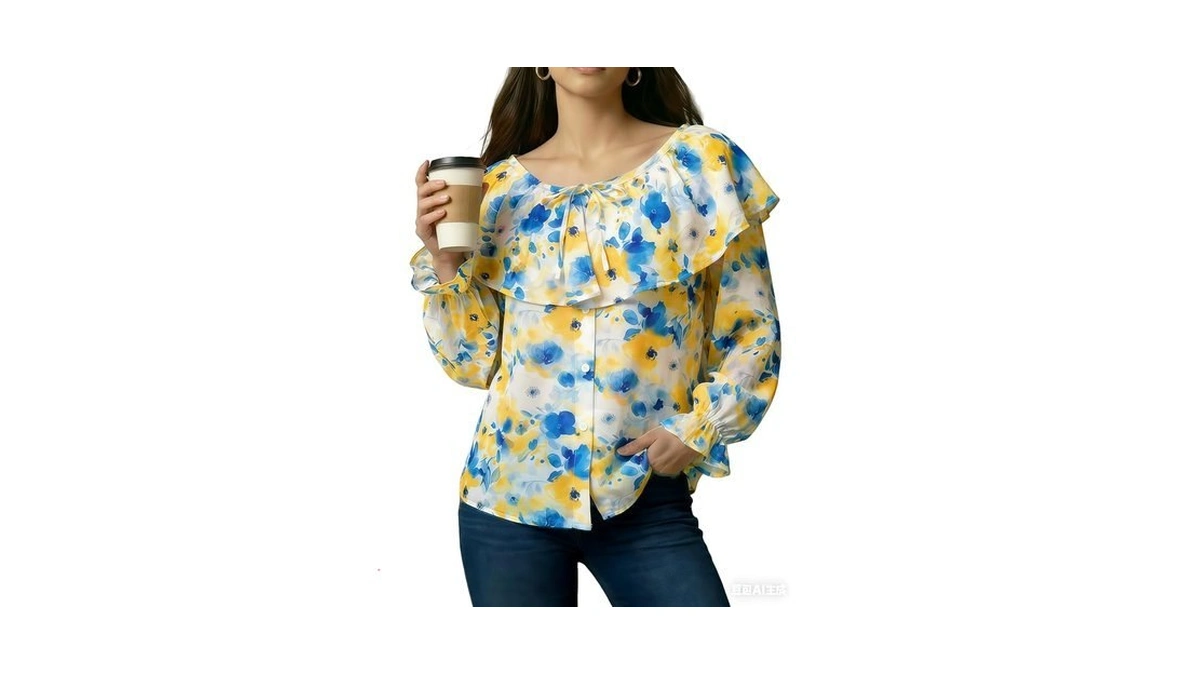 Laphee Rose Boho Tops For Women Fall Clothes Long Sleeve