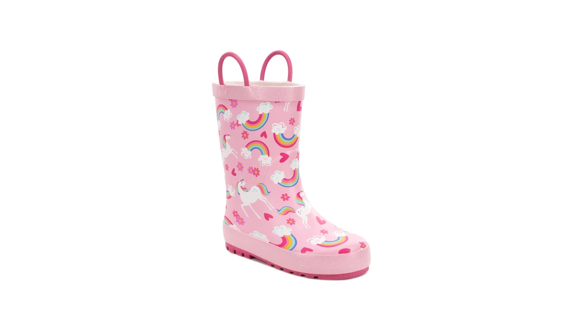 Western Chief Rain Boots With Pull On Handles For Toddlers