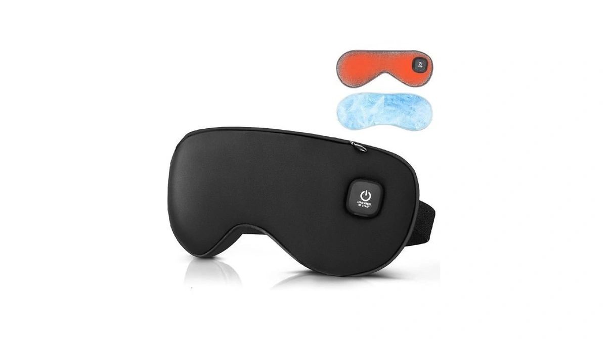 Heated Eye Mask For Dry Eyes - Cordless Heat And