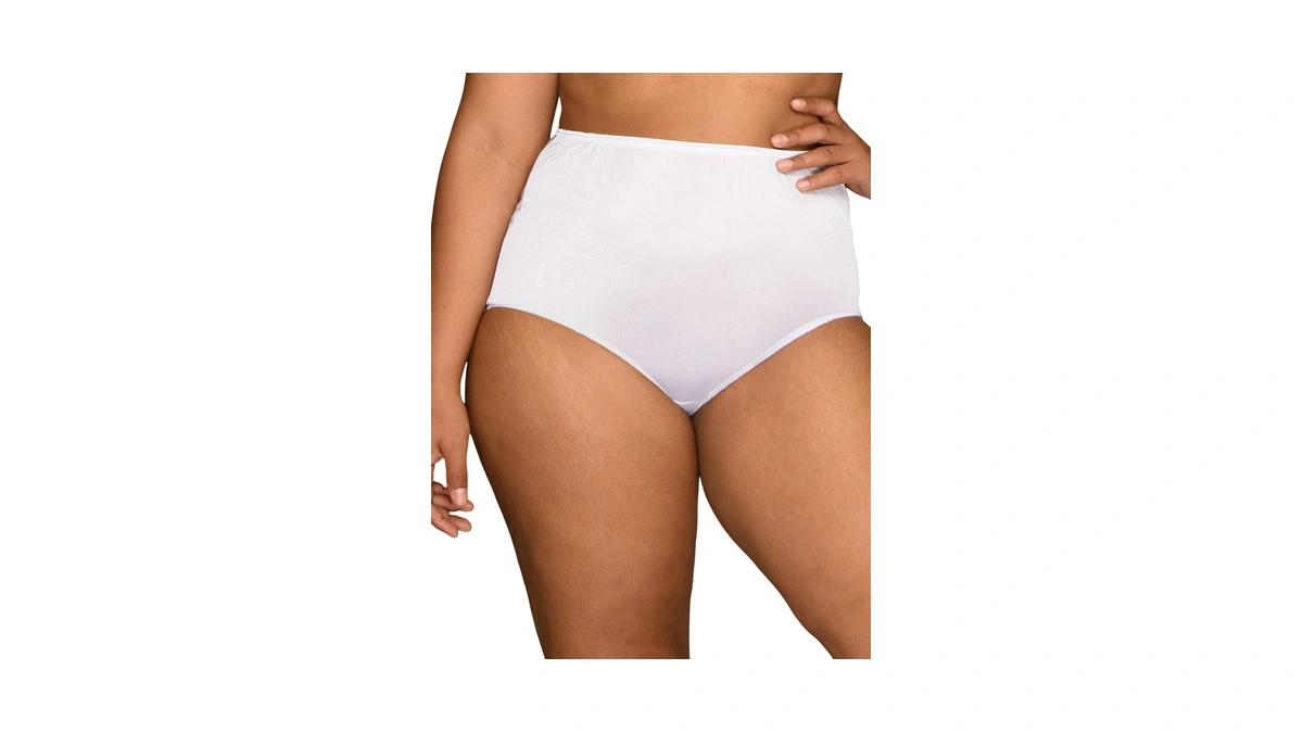 Vanity Fair Women's Perfectly Yours Ravissant Tailored Nylon Brief #15712,
