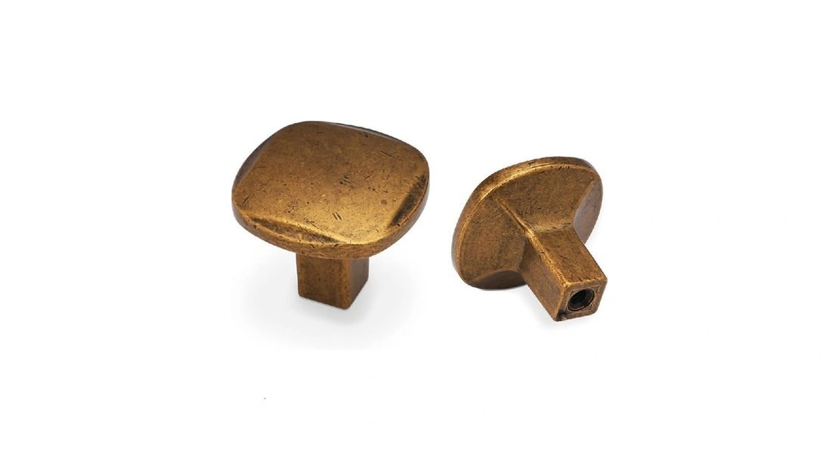Bukobyhe 10 Pack Kitchen Cabinet Handles Antique Brass Cabinet Knobs
