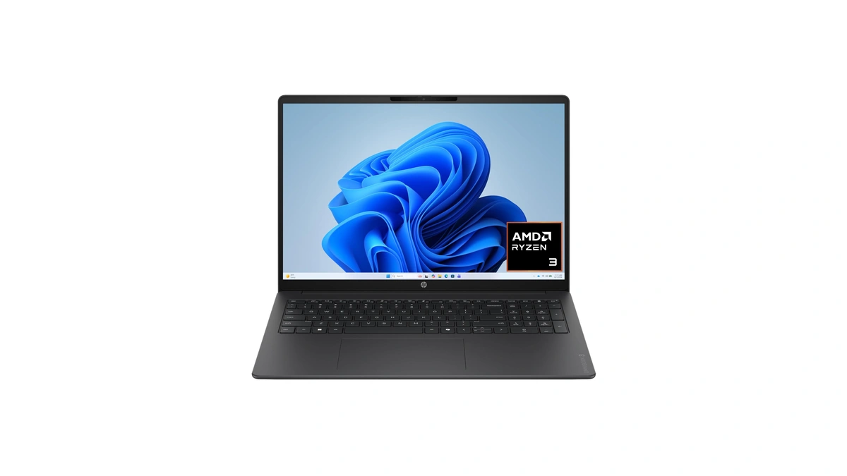 Hp Omnibook 3 16 Inch Laptop Pc, 2k Touchscreen, Amd