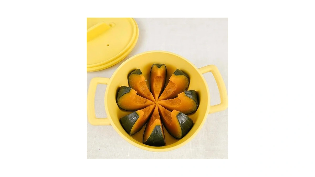 40oz Silicone Microwave Steamer For Cooking, Dishwasher Safe, No Stain