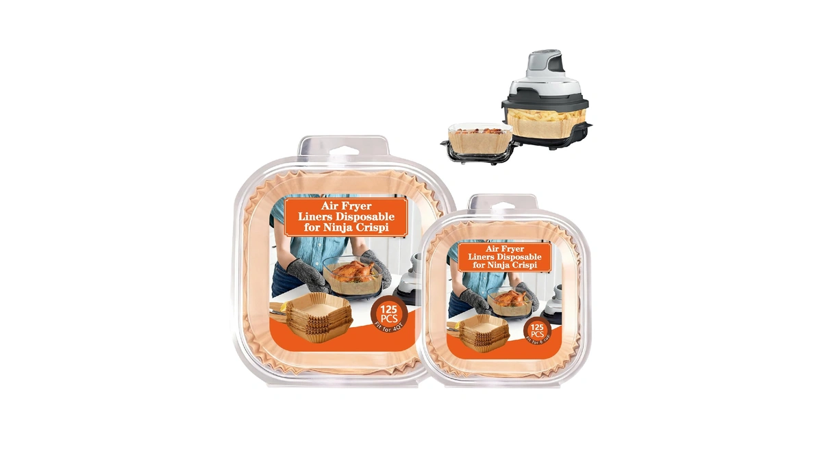 Ubeesize Parchment Liners For Ninja Crispi Air Fryer, Disposable 250