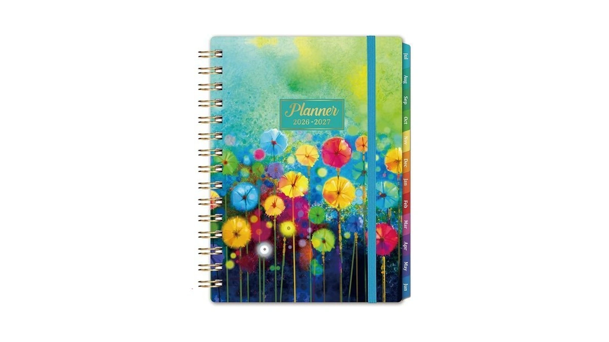 Lemome Planner 2026-2027 Office & Home, Thick Paper, Green 6.4"