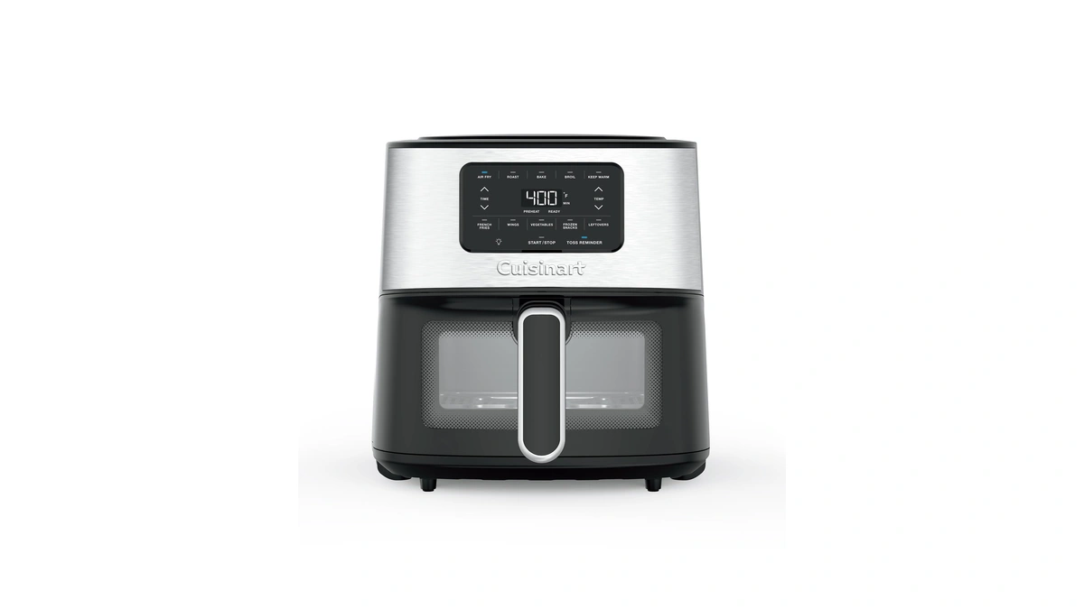 Cuisinart Air Fryer, 6-quart Basket Large Fryer With 5 Cooking