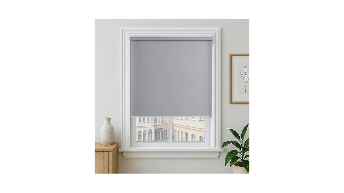 Claire Han Cordless Roller Shade, Free-stop Blackout Blinds For Windows,