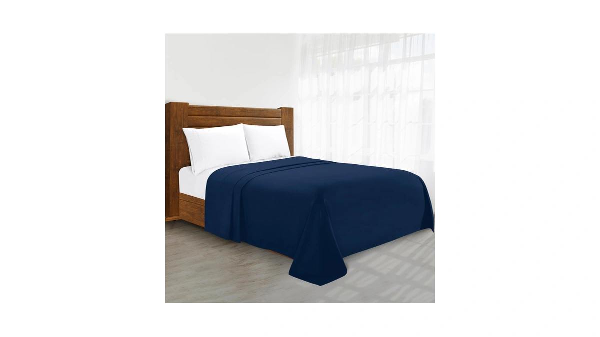 Luxury Flat Sheet On Amazon Elegant Comfort Wrinkle-free 1500 Premier