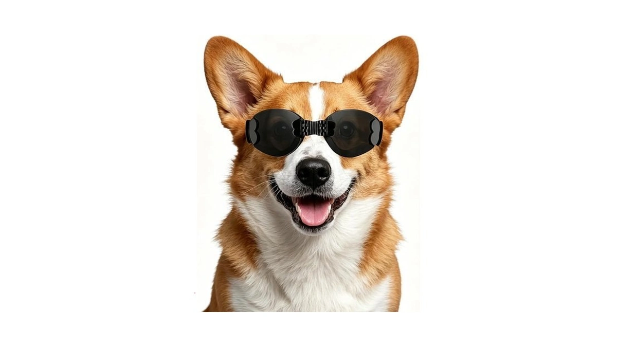 Namsan Dog Goggles Medium Breed, Adjustable Dog Sunglasses For Medium