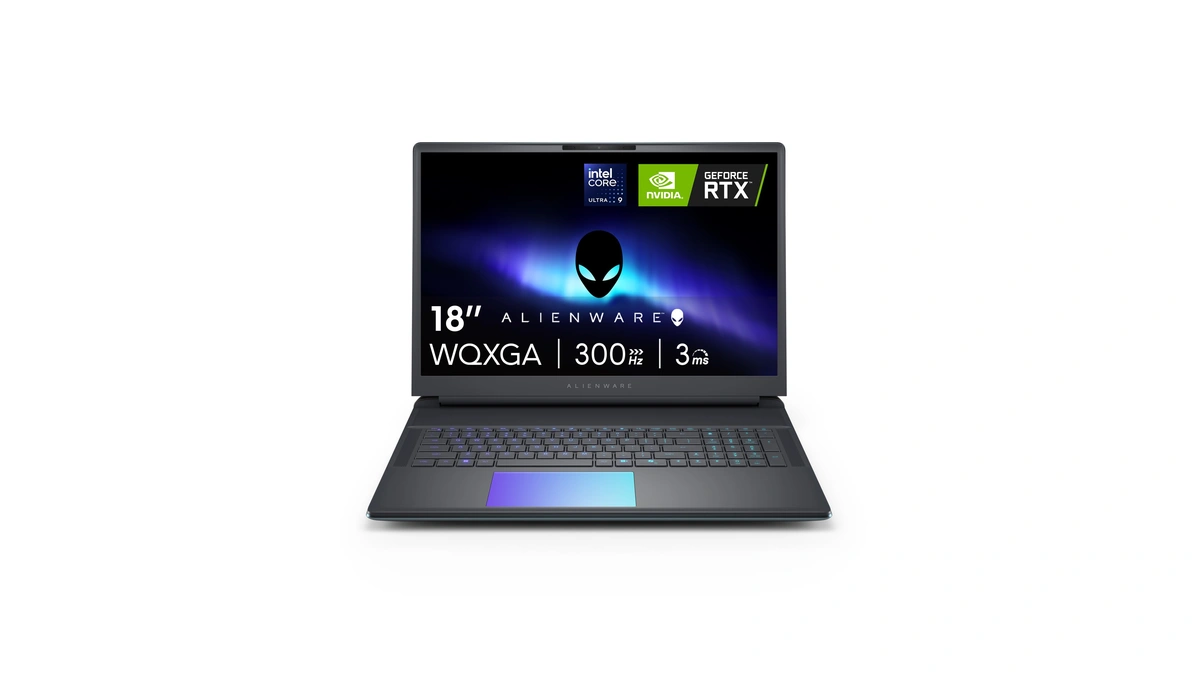 Alienware 18 Area-51 Gaming Laptop Aa18250-18.0" Wqxga 300hz 3ms Display,