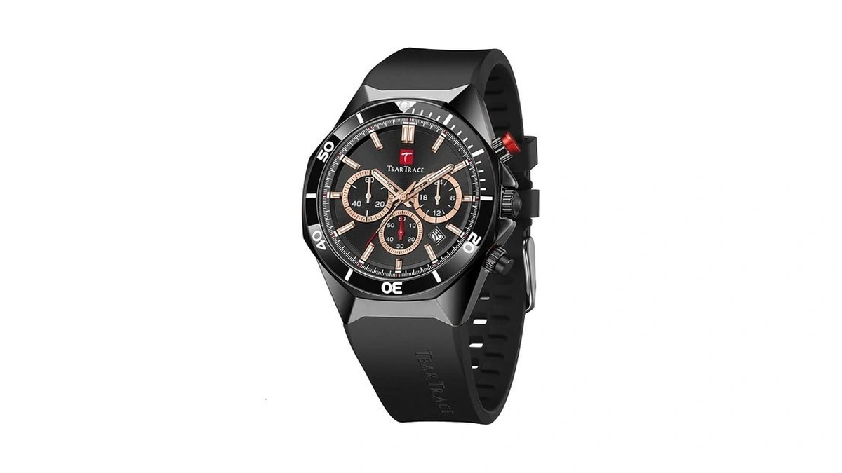 Teartrace Watches For Men Luxury Quartz Casual Chronograph 3atm Waterproof