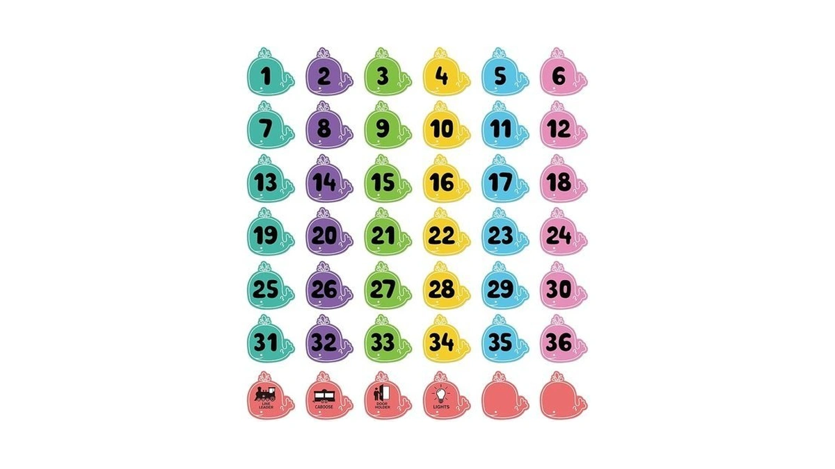 Sicohome Line Up Spots For Classroom Floor - 42pcs Floor