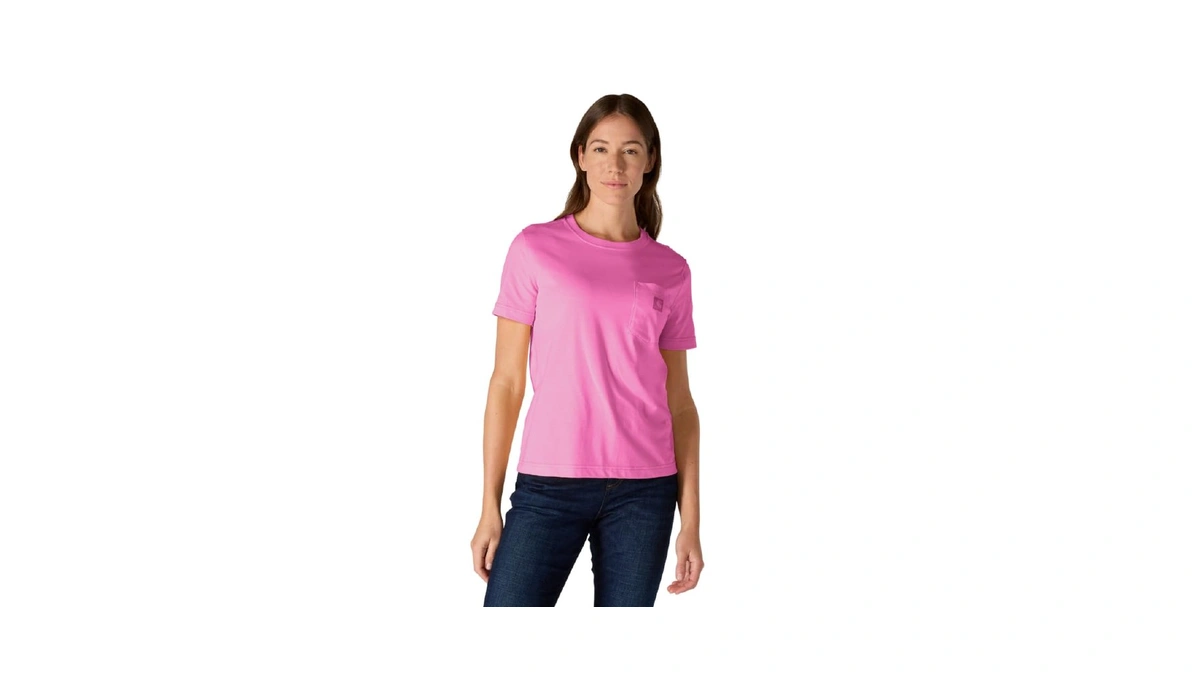 Carhartt Women's Irvine Relaxed T-shirt, Electric Fuchsia, Medium