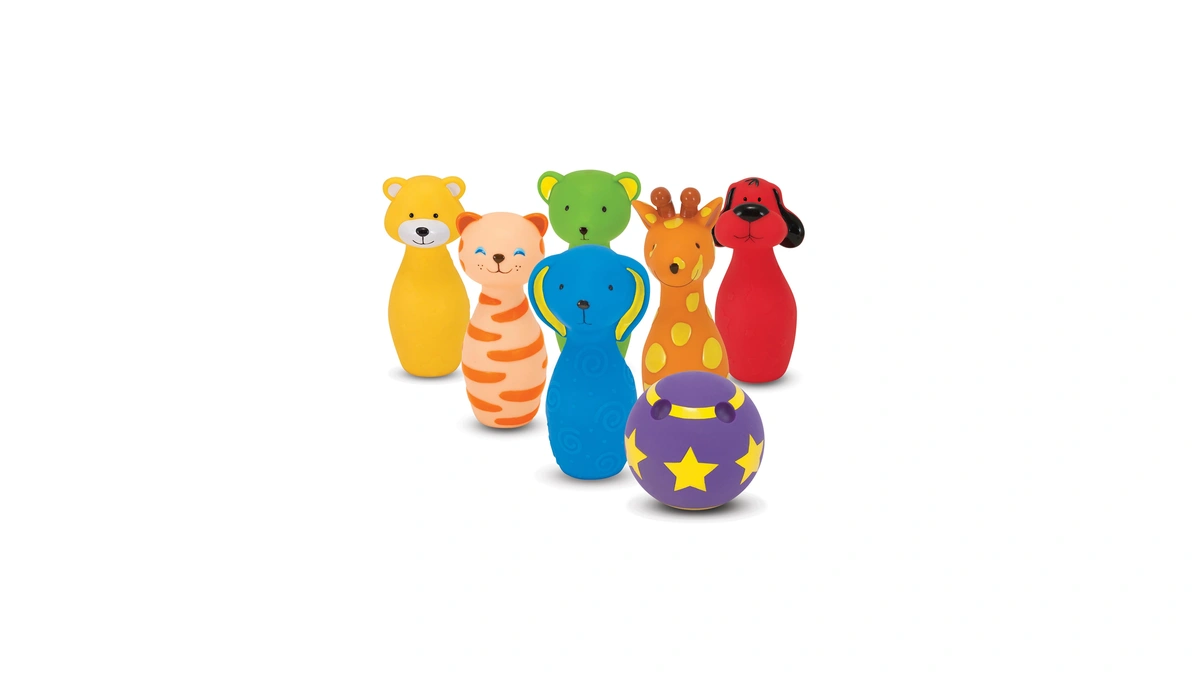 Melissa & Doug K's Kids Bowling Friends Play Set And