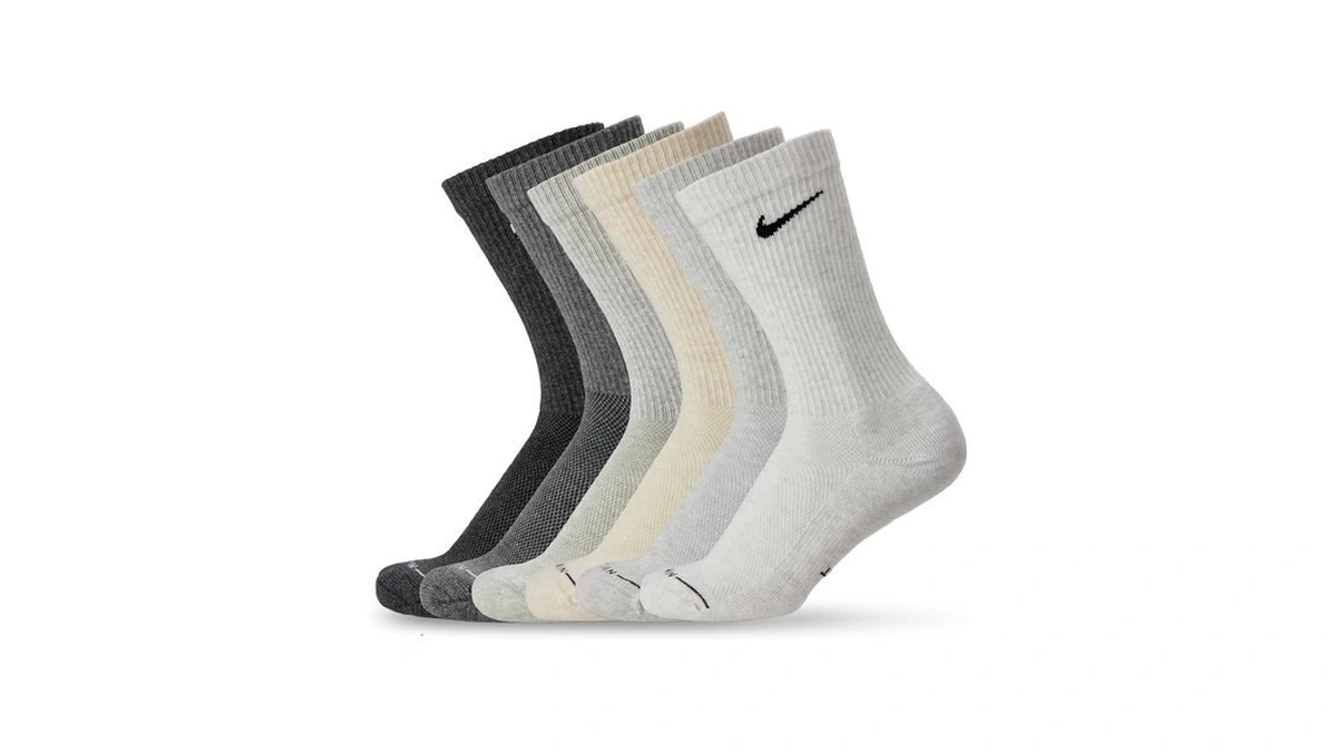 Nike Unisex Adult Everyday Elevated Crew Socks (6-pack) | Mens