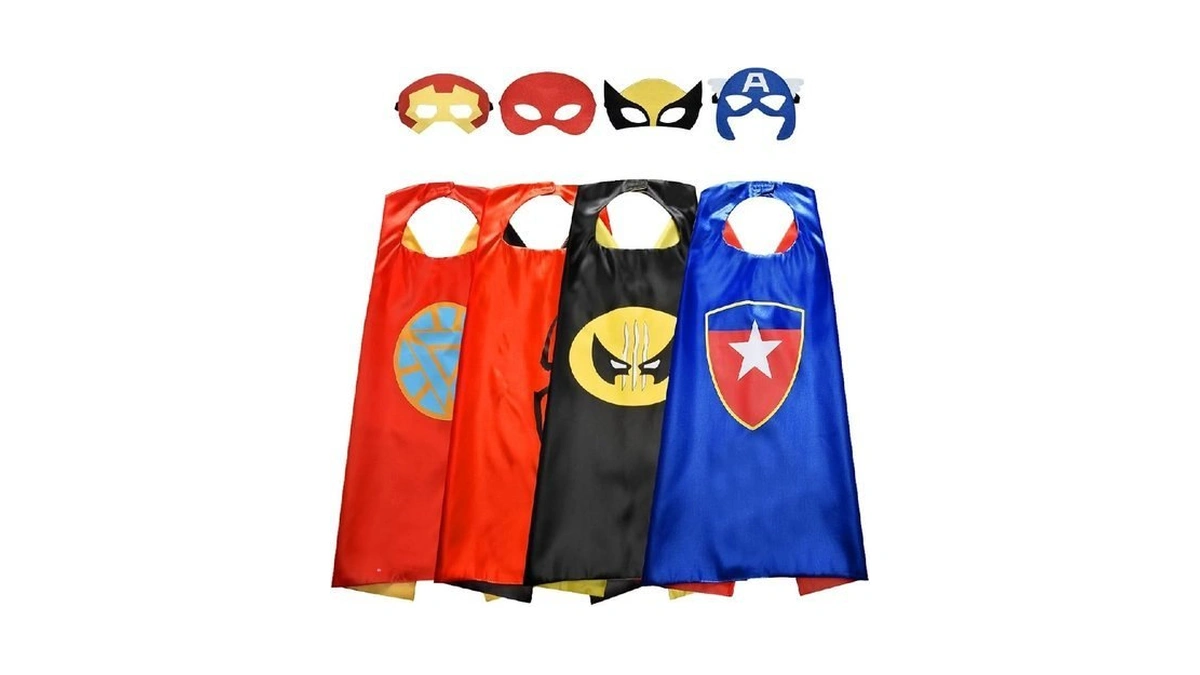 Roko Toys For 3-10 Year Old Boys, Superhero Capes For