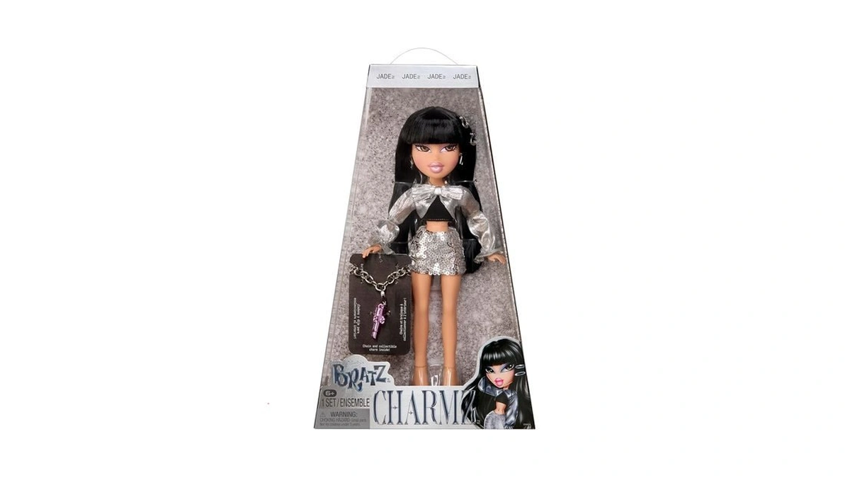 Bratz Charmz Jade Fashion Doll With Collectible Charm Bracelet