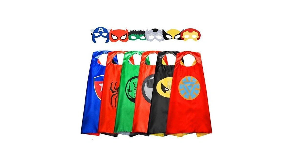 Roko Toys For 3-10 Year Old Boys, Superhero Capes For