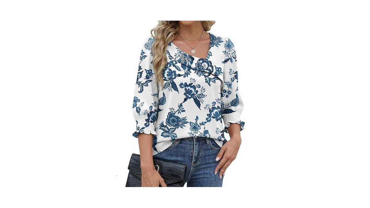 Funlingo Asymmetric Blouses