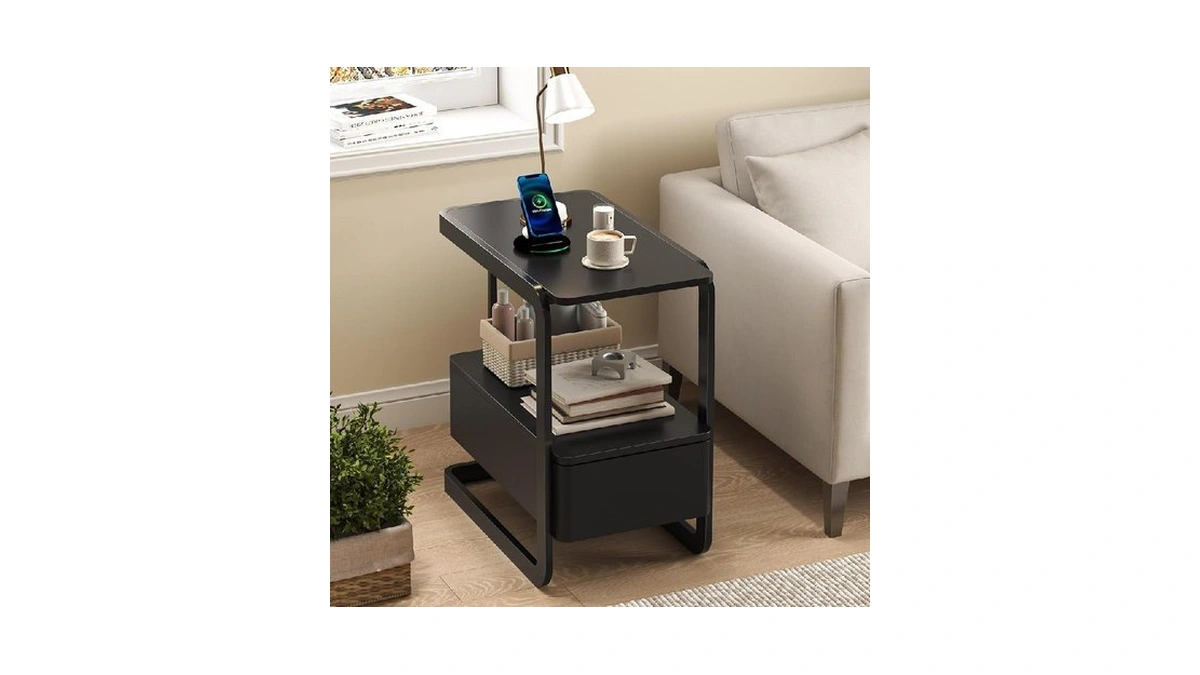 Modern Narrow Side Tables