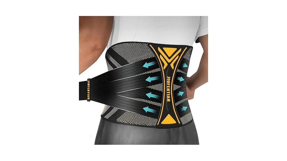 Jiufentian Copper Back Braces For Lower Back Pain With Support