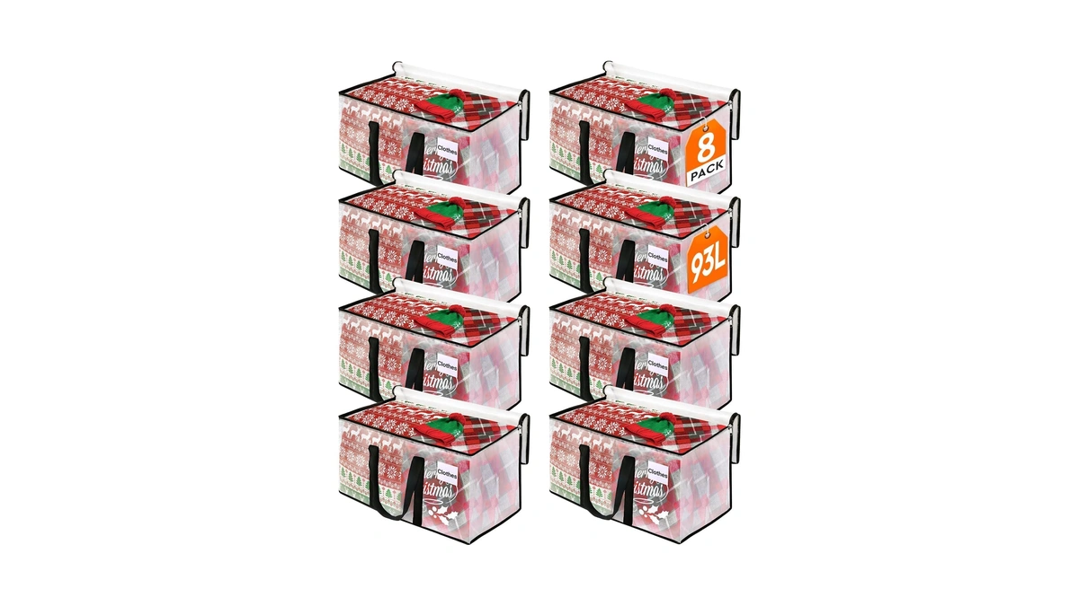 Blisstotes Moving Bags, 93l 8-pack Storage Bags, Moving Boxes