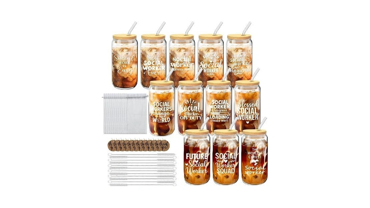 Cubotn 12 Set Social Worker Appreciation Gifts Bulk Christmas Gifts