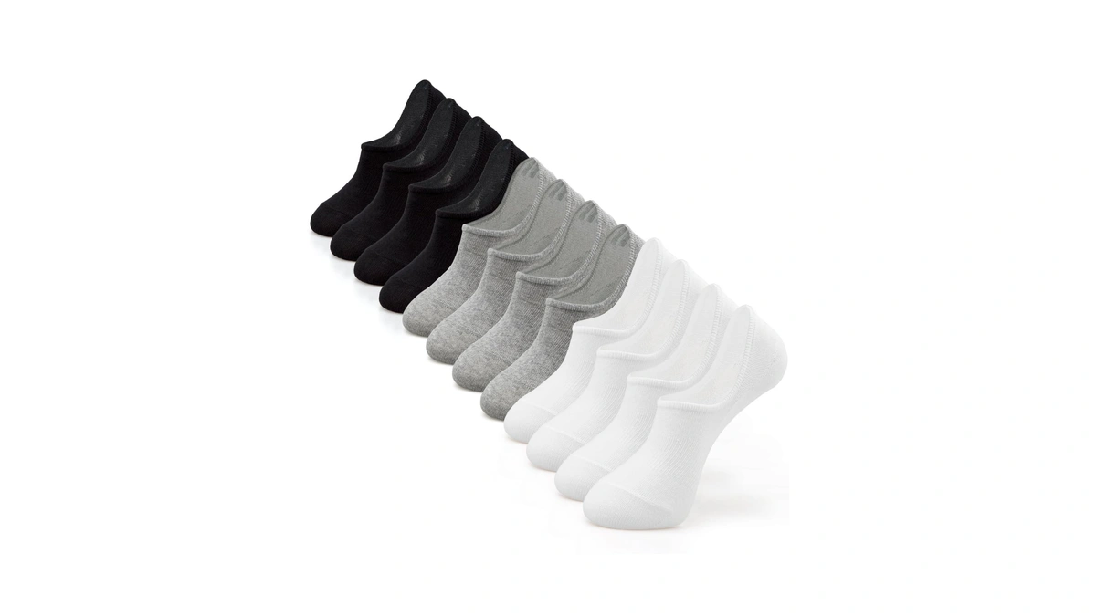 Idegg Men No Show Low Cut Casual Athletic Running Socks