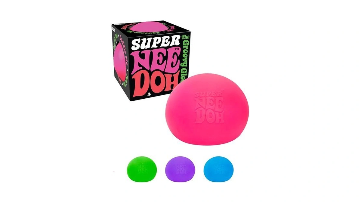 Schylling Brand Original Super Nee Doh Stress Ball Fidget Toy