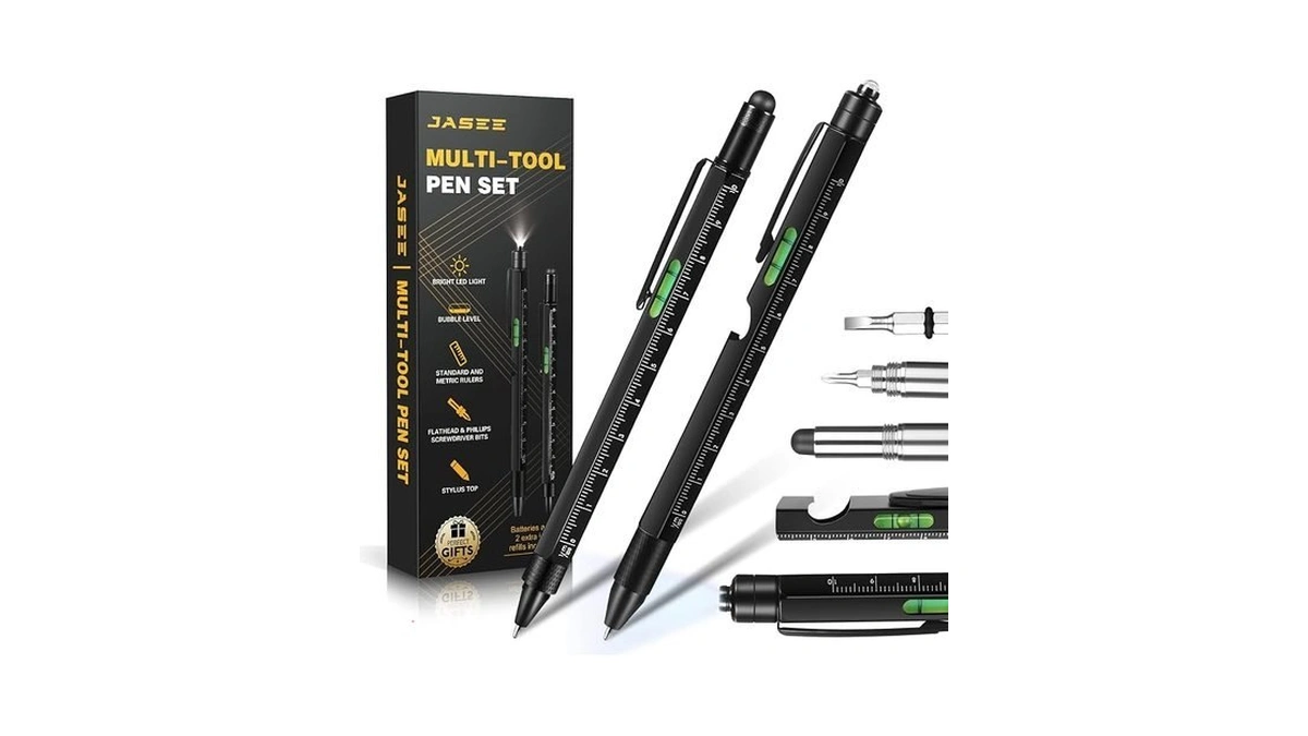 Gifts For Men Him Dad, Multitool Pen Set, Cool Gadgets