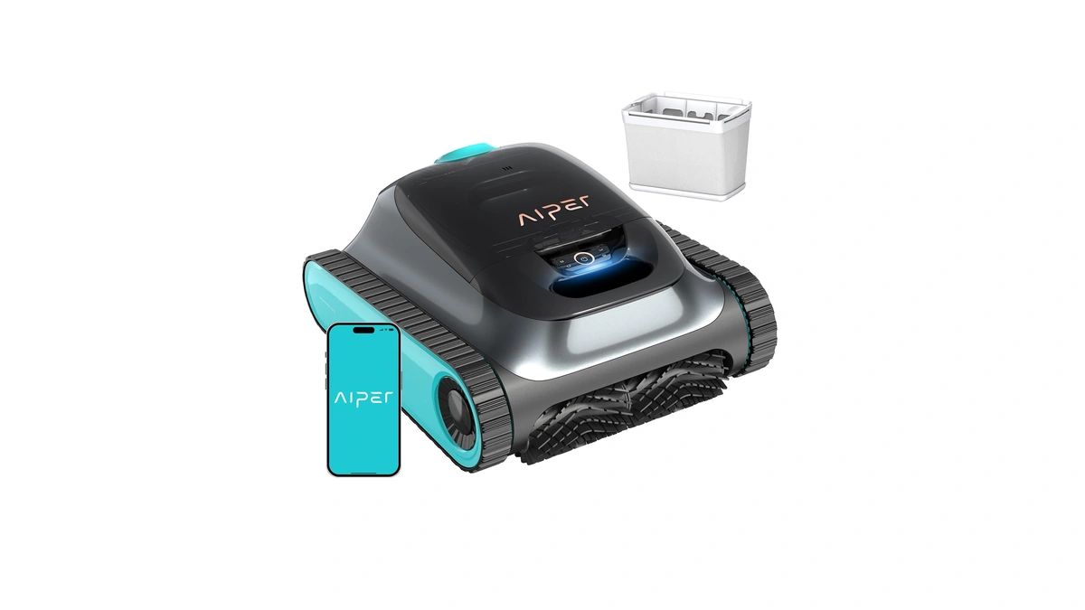 (2026 Upgrade) (renewed) Aiper Scuba S1 Robotic Pool Cleaner,270 Min