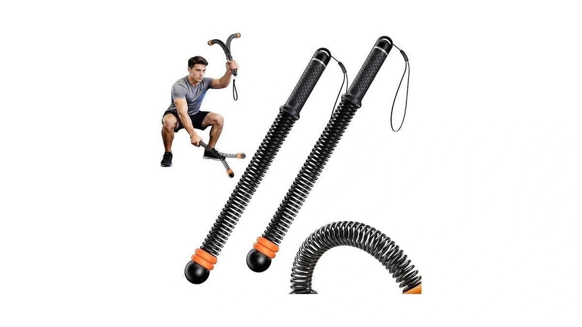 2pcs Adjustable Ropeless Weighted Cordless Battle Ropes For Home Gym(black)