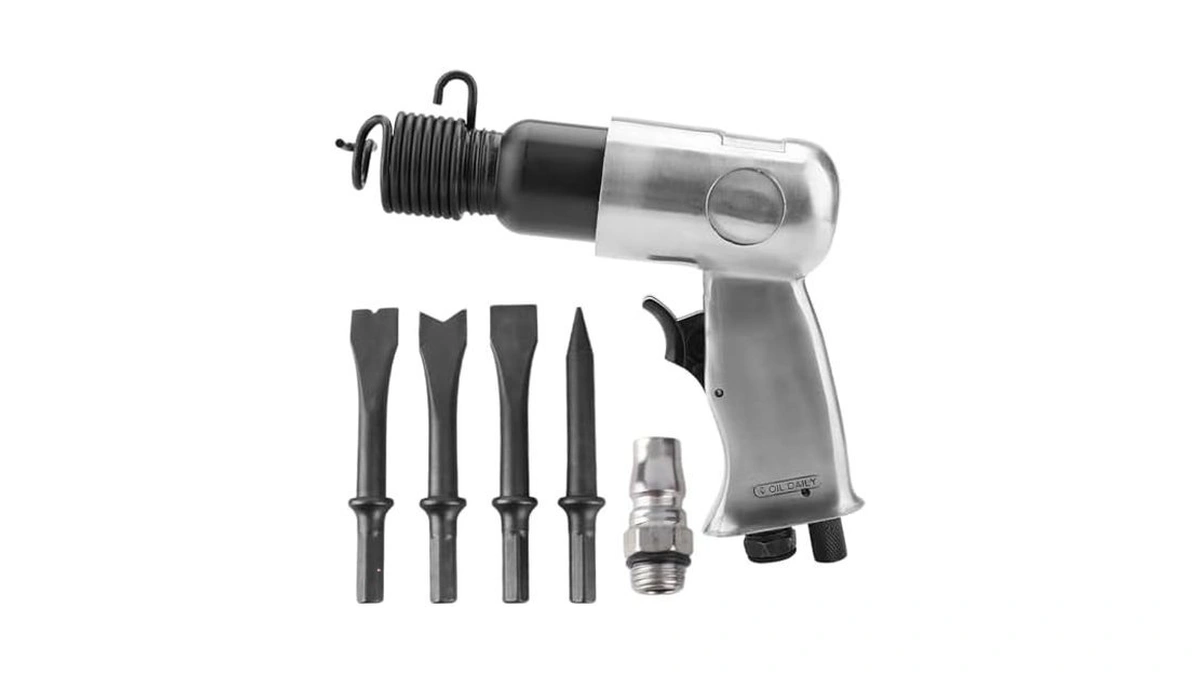 , Semme 4500 Bpm Air Chisel With 4 Piece Chisel