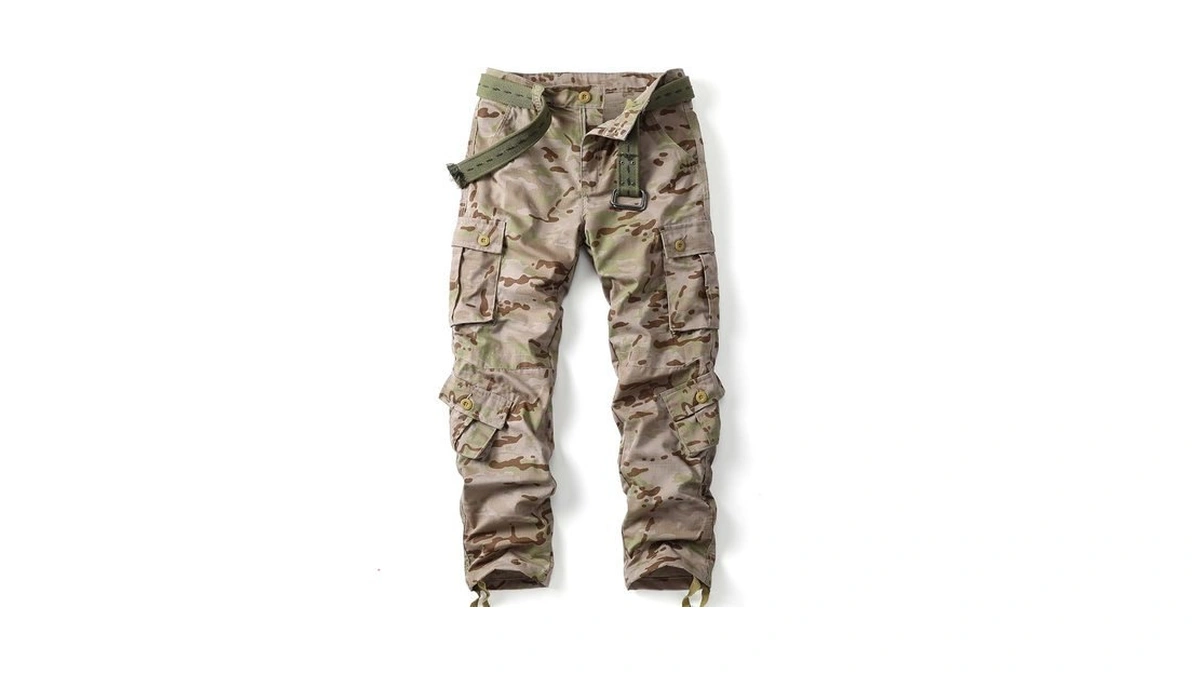 Ak-tac Men's Camo Cargo Pants,military Tactical Ripstop Hiking,lightweight Outdoor Pants
