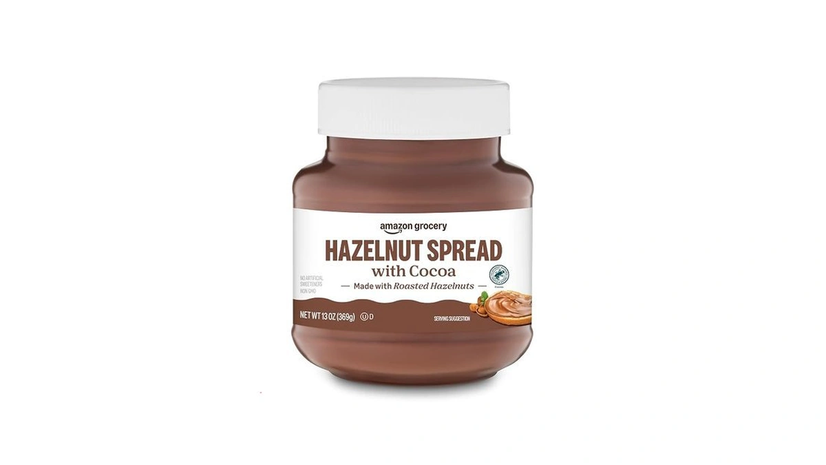 Amazon Grocery, Hazelnut Spread With Cocoa, 13 Oz