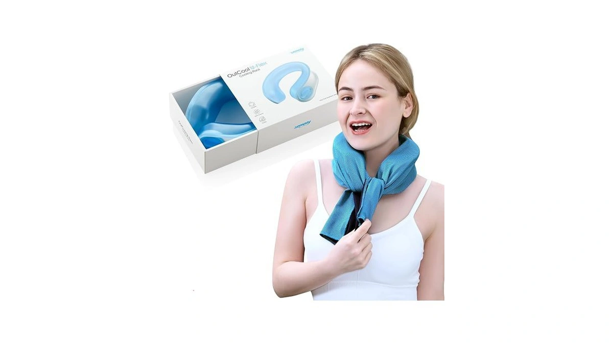 Samply Reusable Ice Packs For Neck, Neck Ice Pack Wrap,