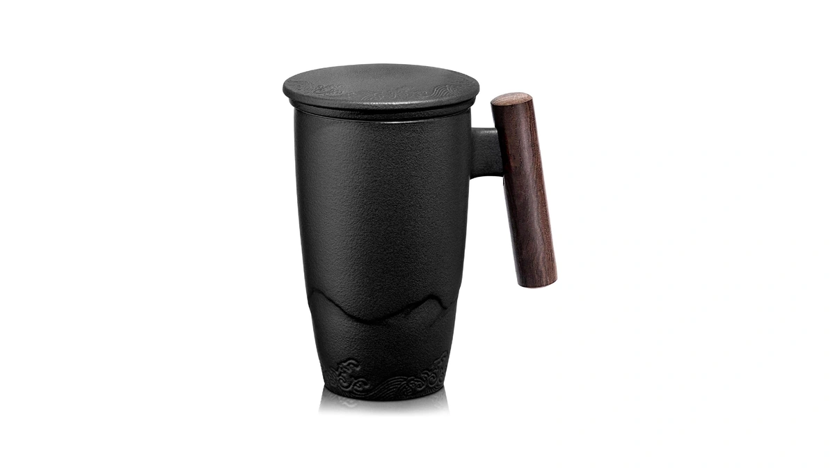 Suyika Tomotime Ceramic Tea Cup With Infuser ...
